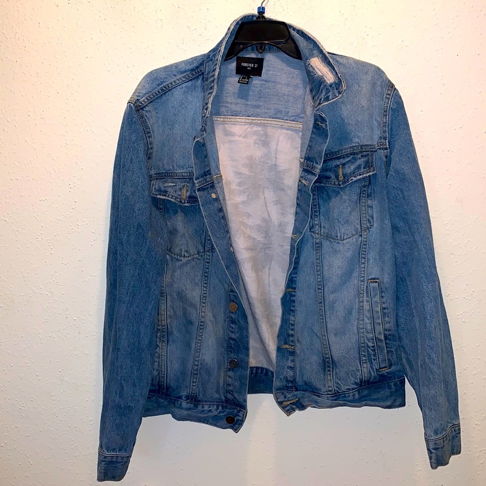 Cali distress Jean jacket
